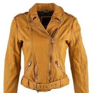 Leather Moto Jacket